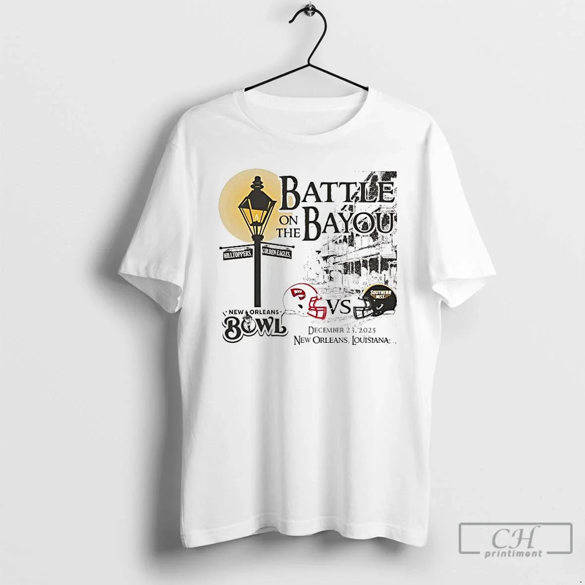 Classic Western Kentucky Vs Southern Miss 2025 New - Adult & Kids T-Shirts, Sweatshirts & Hoodies apparel design preview 1