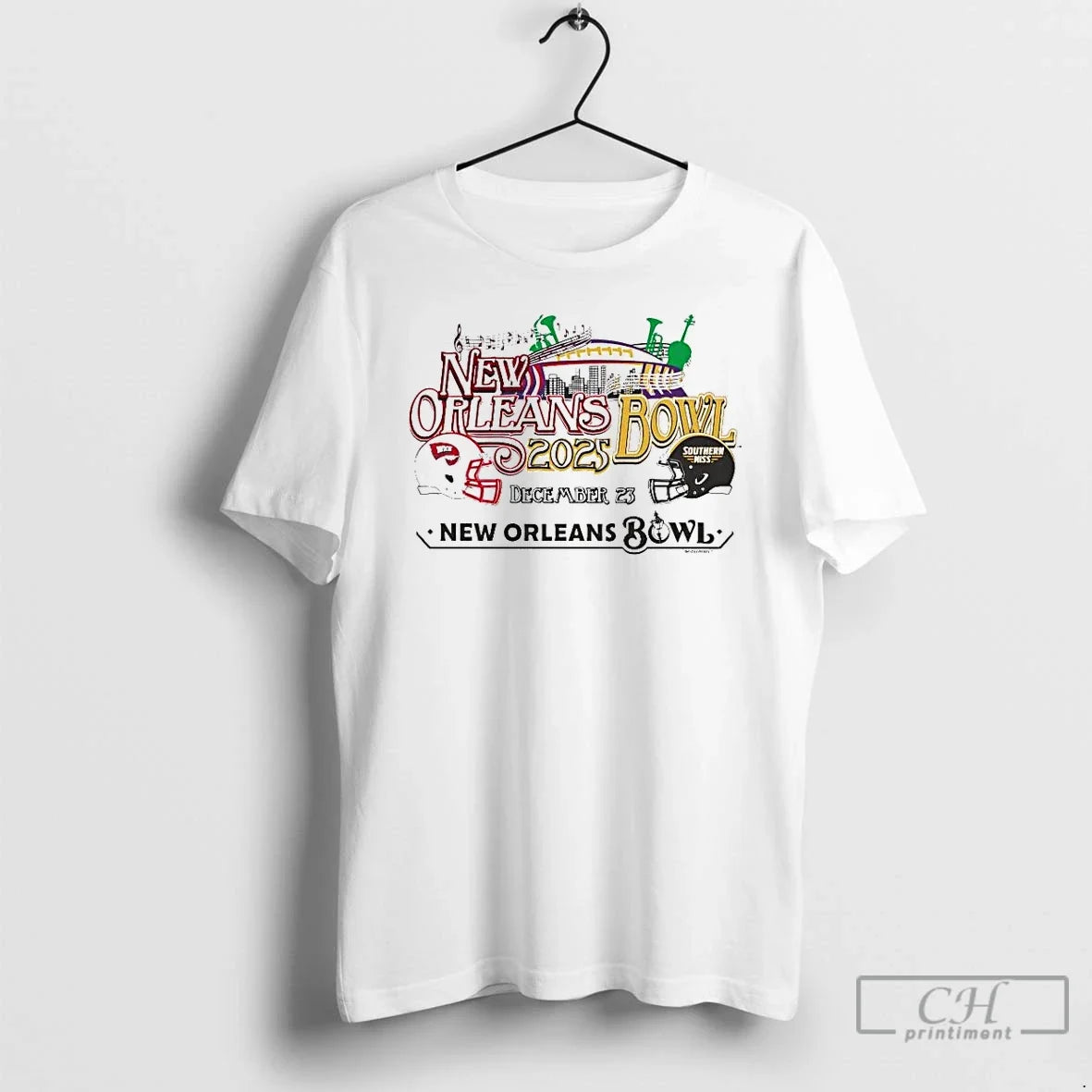 Classic Western Kentucky Vs Southern Miss 2025 New - Adult & Kids T-Shirts, Sweatshirts & Hoodies apparel design preview 1
