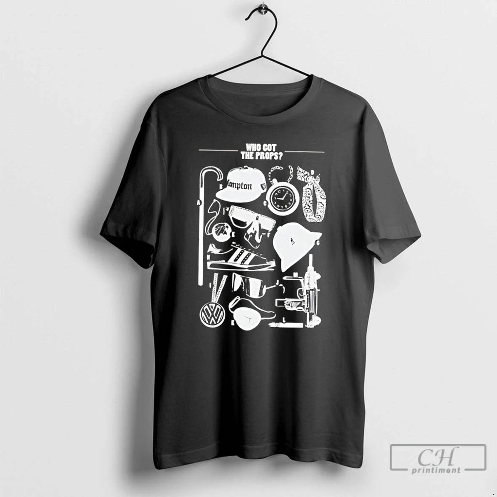 Classic Who Got Props Black Hip Hop Vintage - Adult & Kids T-Shirts, Sweatshirts & Hoodies apparel design preview 1