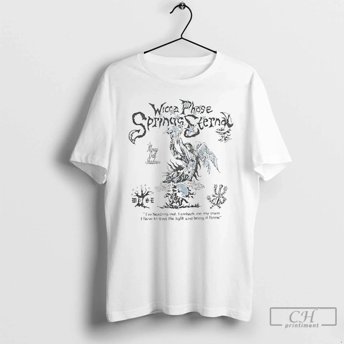 Classic Wicca Phase Springs Eternal Im Heading Out I - Adult & Kids T-Shirts, Sweatshirts & Hoodies apparel design preview 1