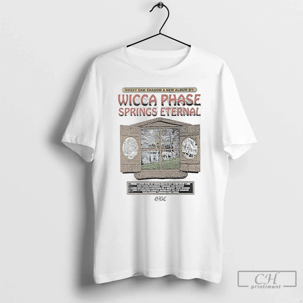 Classic Wicca Phase Springs Eternal Mossy Oak Shadow - Adult & Kids T-Shirts, Sweatshirts & Hoodies apparel design preview 1