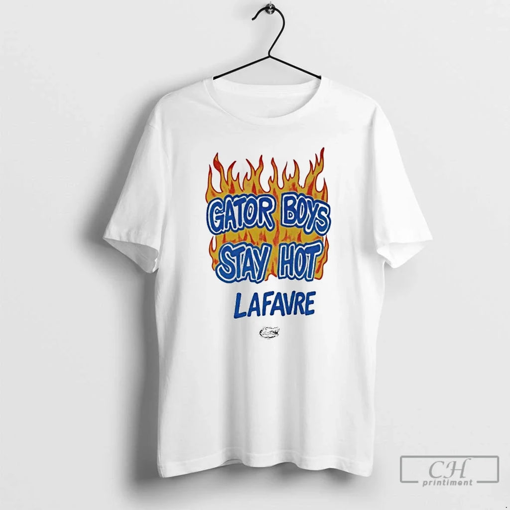 Classic Will Griffin Gator Stay Hot Lafavre - Adult & Kids T-Shirts, Sweatshirts & Hoodies apparel design preview 1