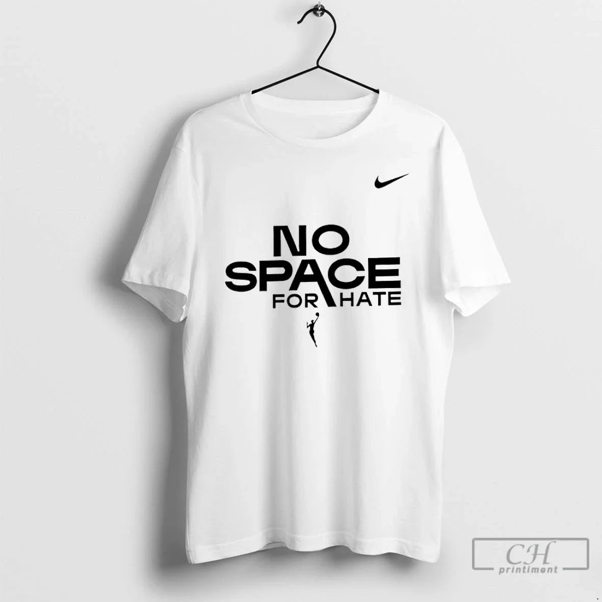 Classic Wnba Las Vegas Aces No Space Hate - Adult & Kids T-Shirts, Sweatshirts & Hoodies apparel design preview 1
