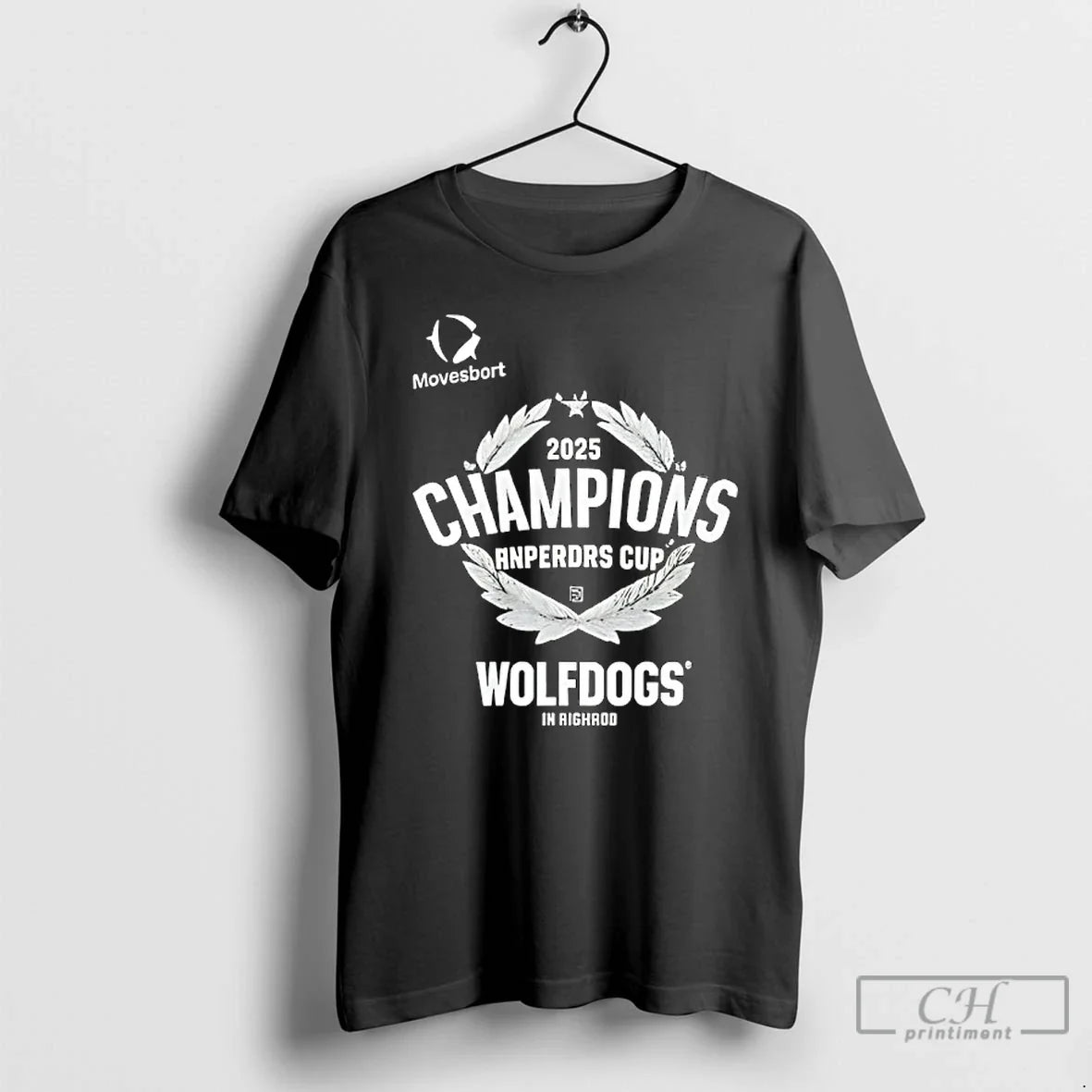Classic Wolfdogs Righrod 2025 Champions Anperdrs Cup - Adult & Kids T-Shirts, Sweatshirts & Hoodies apparel design preview 1