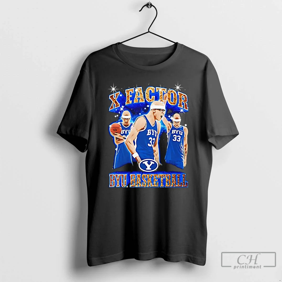 Classic Xavion Staton Byu Cougars Player Collage - Adult & Kids T-Shirts, Sweatshirts & Hoodies apparel design preview 1