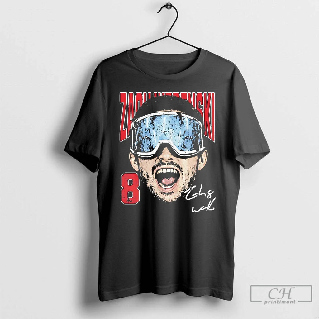 Classic Zach Werenski Columbus Blue Jackets Goggles - Adult & Kids T-Shirts, Sweatshirts & Hoodies apparel design preview 1