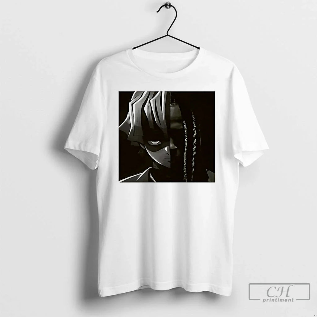 Classic Zenitsu Agatsuma X King Von - Adult & Kids T-Shirts, Sweatshirts & Hoodies apparel design preview 1