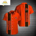 Cleveland Browns Hawaiian Show Team Spirit in Style - Adult & Kids T-Shirts, Sweatshirts & Hoodies apparel design preview 1