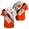 Cleveland Browns Hawaiian Bold Stripe Design 941012 - Adult & Kids T-Shirts, Sweatshirts & Hoodies apparel design preview 1