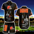 Cleveland Browns Hawaiian Champion's Edge 972707 - Adult & Kids T-Shirts, Sweatshirts & Hoodies apparel design preview 1