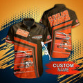 Cleveland Browns Hawaiian Speed Stripe Design 668592 - Adult & Kids T-Shirts, Sweatshirts & Hoodies apparel design preview 1
