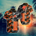 Cleveland Browns Hawaiian Sunset Palm Paradise Design - Adult & Kids T-Shirts, Sweatshirts & Hoodies apparel design preview 1