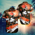 Cleveland Browns Hawaiian Surfing Adventure 525882 - Adult & Kids T-Shirts, Sweatshirts & Hoodies apparel design preview 1