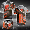 Cleveland Browns Hawaiian Torn Turf Design 344074 - Adult & Kids T-Shirts, Sweatshirts & Hoodies apparel design preview 1