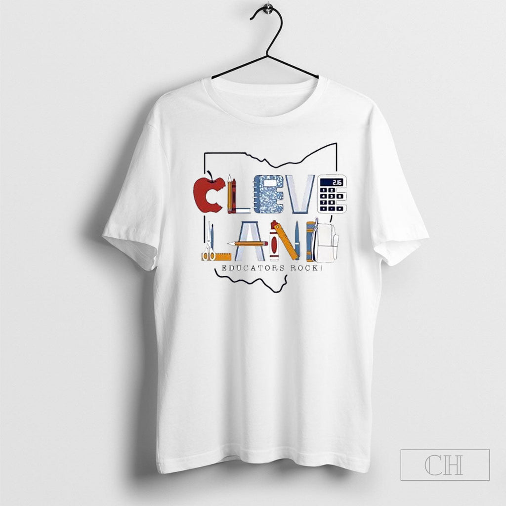 Cleveland Educators Rock Merch 2025 - Adult & Kids T-Shirts, Sweatshirts & Hoodies apparel design preview 1