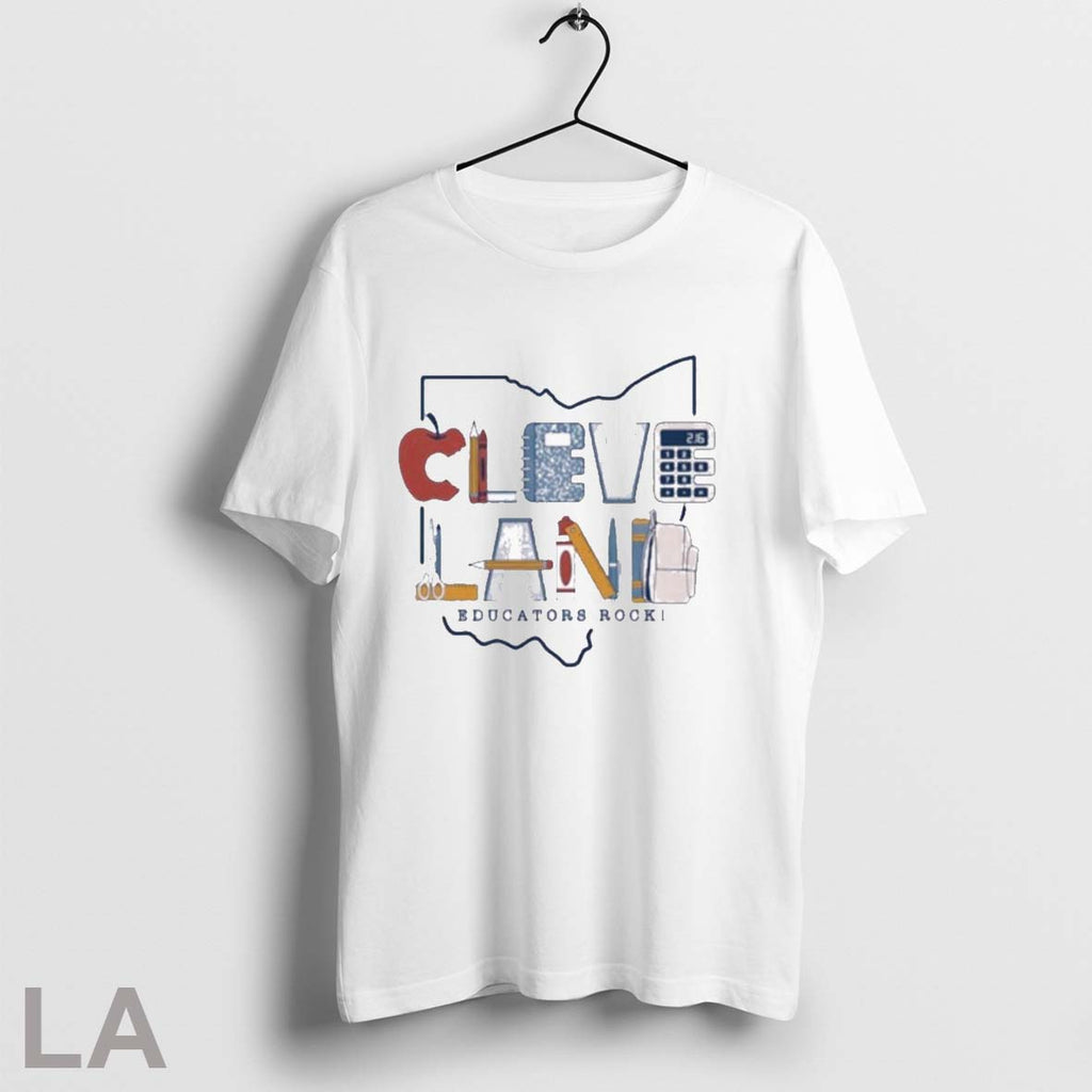 Cleveland Educators Rock - Adult & Kids T-Shirts, Sweatshirts & Hoodies apparel design preview 1