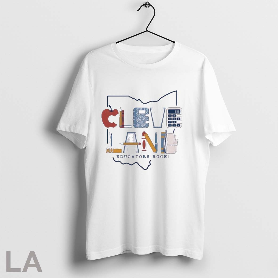 Cleveland Educators Rock - Adult & Kids T-Shirts, Sweatshirts & Hoodies apparel design preview 1