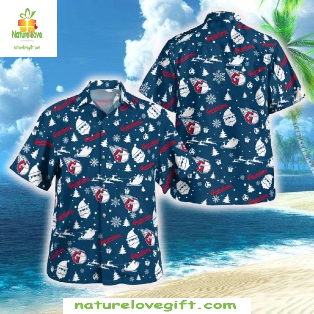 Cleveland Guardians Hawaiian Winter Vibes Stylish - Adult & Kids T-Shirts, Sweatshirts & Hoodies apparel design preview 1