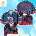 Cleveland Guardians Hawaiian MLB Baseball Aloha - Adult & Kids T-Shirts, Sweatshirts & Hoodies apparel design preview 1
