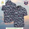 Cleveland Guardians Hawaiian Tropical Palms MLB - Adult & Kids T-Shirts, Sweatshirts & Hoodies apparel design preview 1