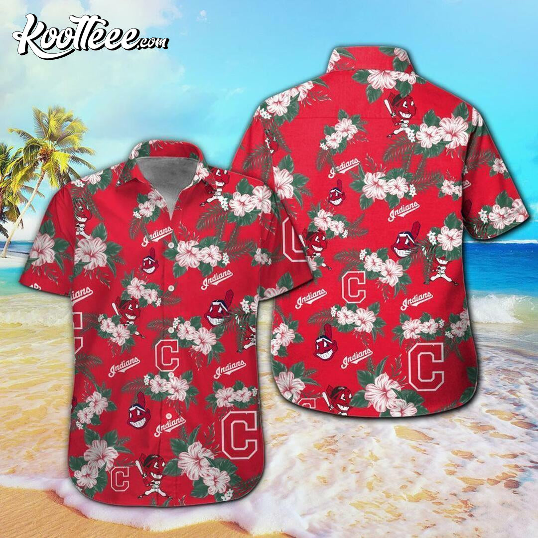 Cleveland Indians Baseball Hawaiian - Adult & Kids T-Shirts, Sweatshirts & Hoodies apparel design preview 1