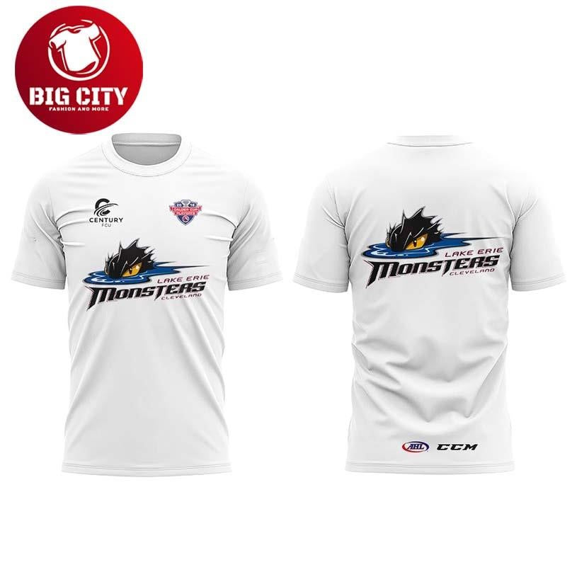 Cleveland Monsters Lake Erie Weekend Two Sided - Adult & Kids T-Shirts, Sweatshirts & Hoodies apparel design preview 1