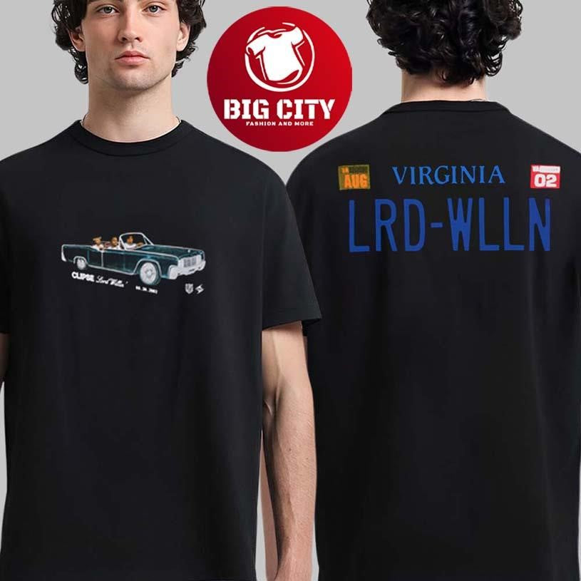 Clipse Lord Willin' X Star Trak Virginia Plate 2026 - Adult & Kids T-Shirts, Sweatshirts & Hoodies apparel design preview 1