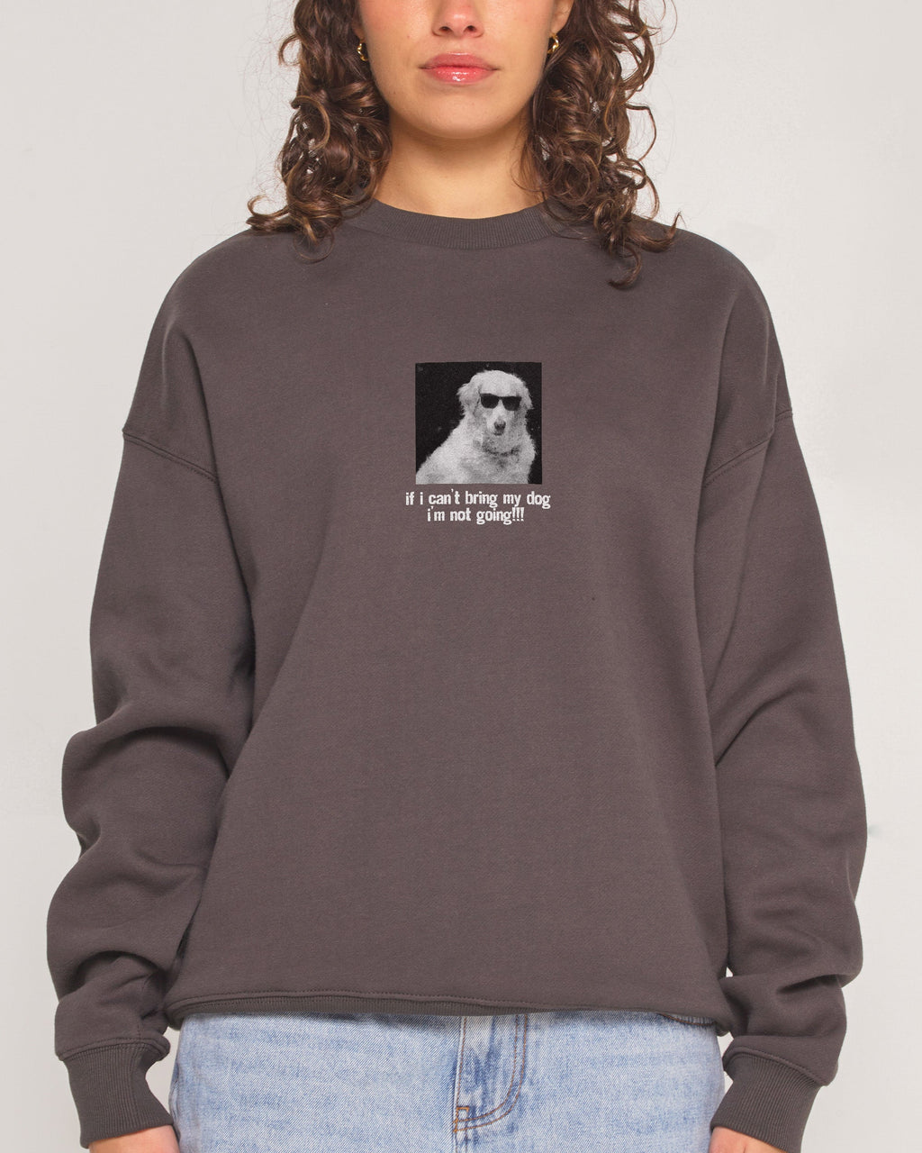 If I Can't Bring My Dog - Adult & Kids T-Shirts, Sweatshirts & Hoodies apparel design preview 1