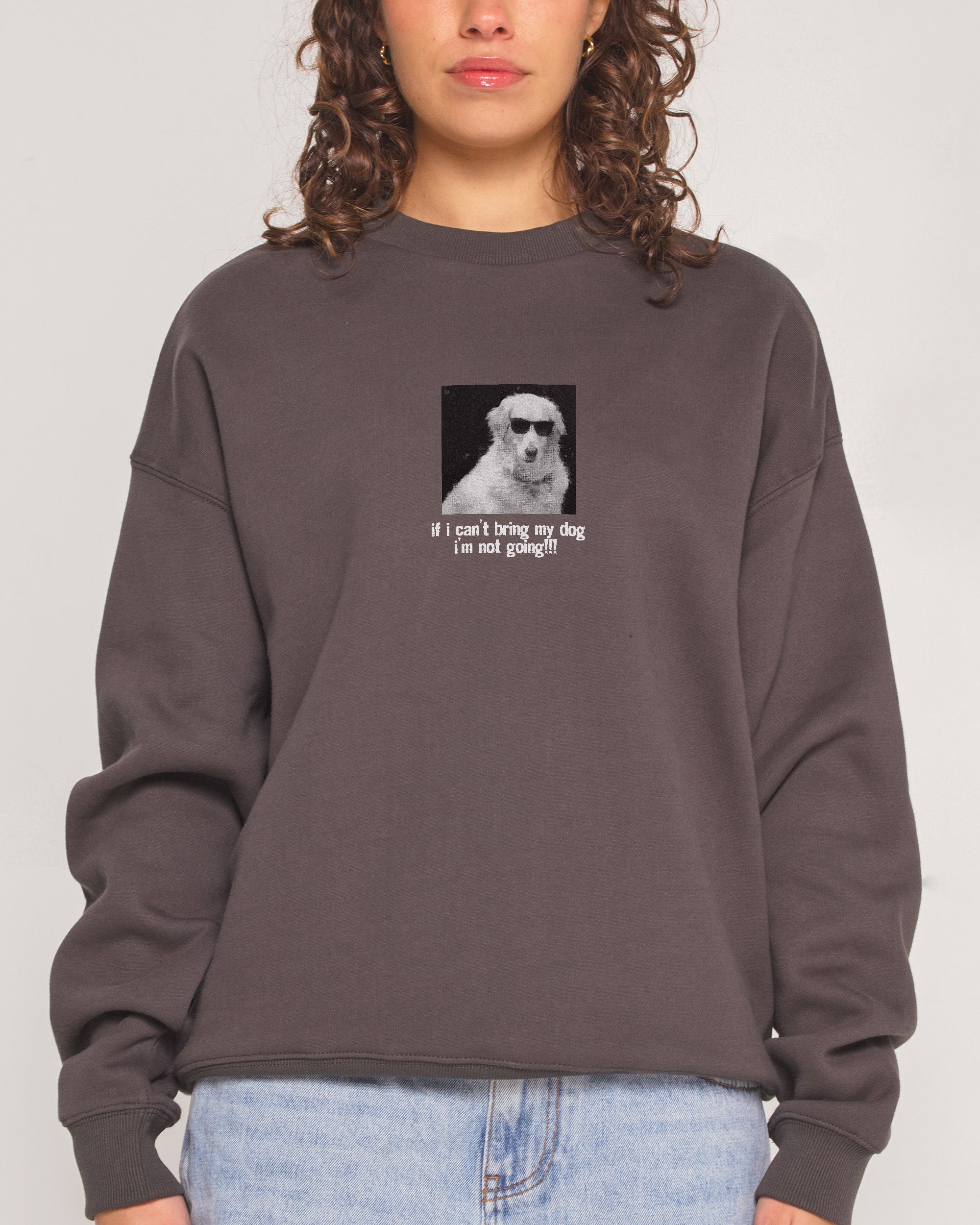 If I Can't Bring My Dog - Adult & Kids T-Shirts, Sweatshirts & Hoodies apparel design preview 1