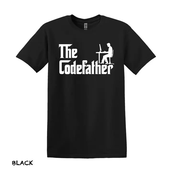 Coding Codefather Programmers Coder Software Engineer - Adult & Kids T-Shirts, Sweatshirts & Hoodies apparel design preview 1