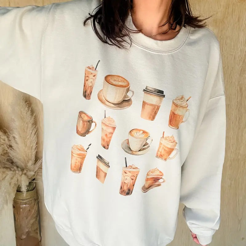 Coffee Lover Top - Adult & Kids T-Shirts, Sweatshirts & Hoodies apparel design preview 1