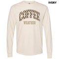 Coffee Weather Checkered Comfort Colors 'NLB' - Adult & Kids T-Shirts, Sweatshirts & Hoodies apparel design preview 1