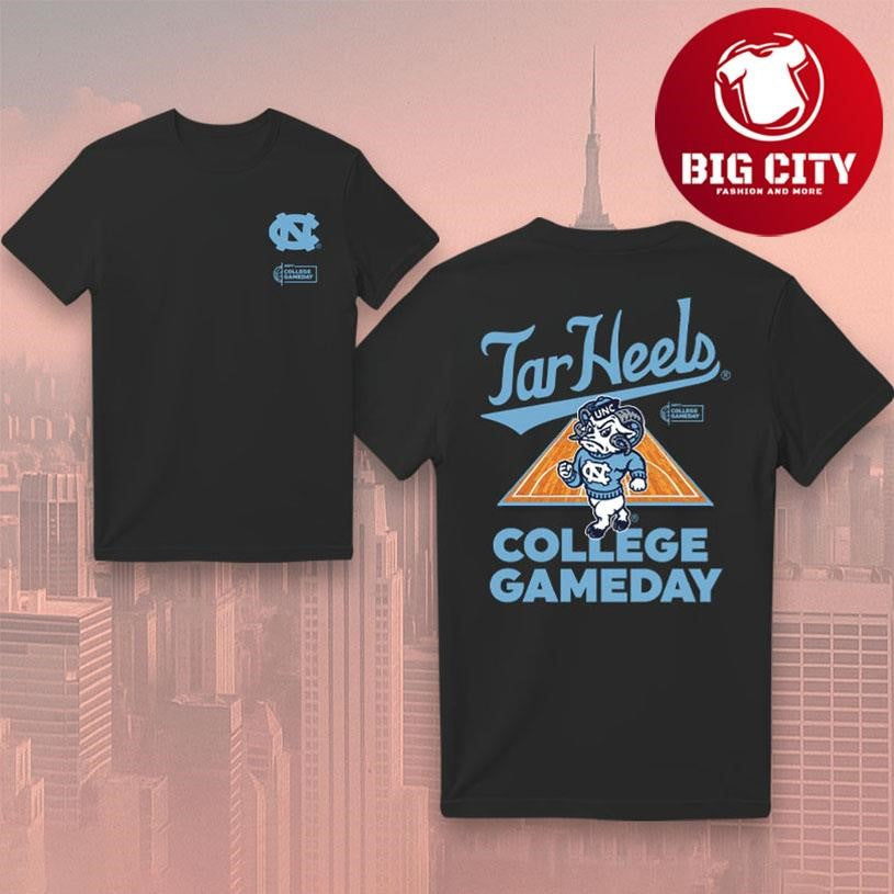 College Gameday UNC Tar Heels Fan Two Sided - Adult & Kids T-Shirts, Sweatshirts & Hoodies apparel design preview 1
