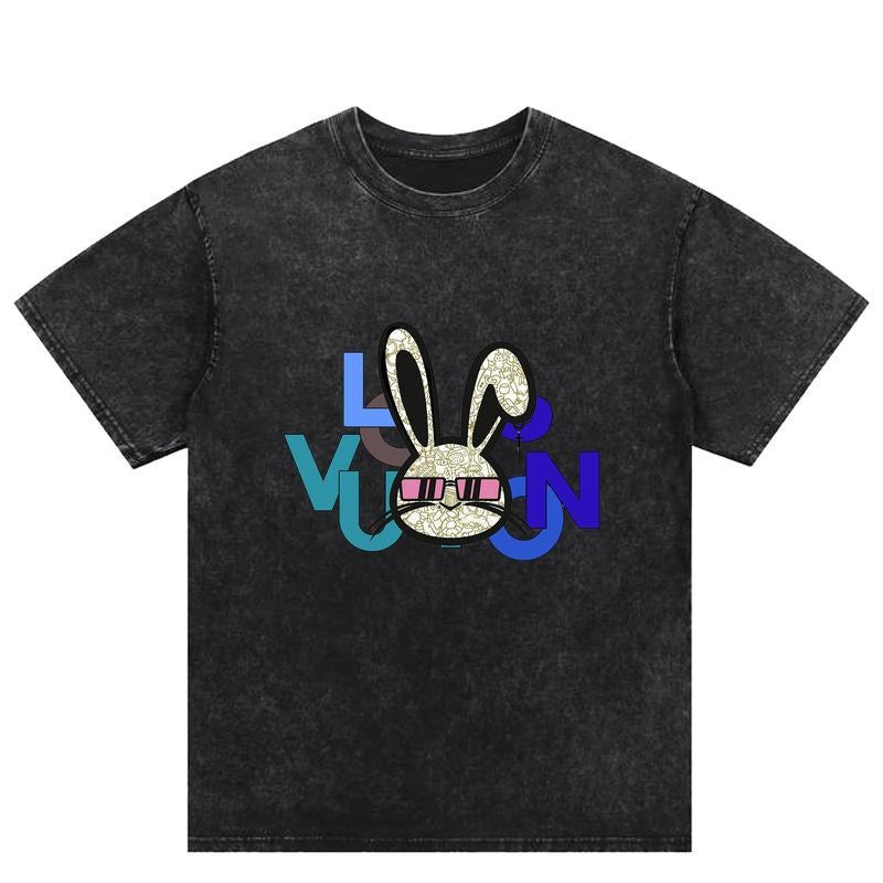 Color Rich Rabbit Themed US Street Fans - Adult & Kids T-Shirts, Sweatshirts & Hoodies apparel design preview 1