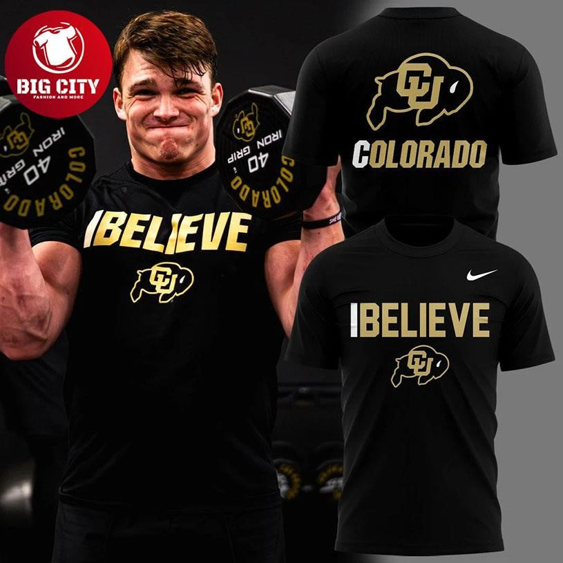 Colorado Buffaloes Believe 2026 Special Edition Two - Adult & Kids T-Shirts, Sweatshirts & Hoodies apparel design preview 1