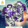 MLB Colorado Rockies Hibiscus Flower Hawaiian - Adult & Kids T-Shirts, Sweatshirts & Hoodies apparel design preview 1
