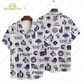 Colorado Rockies Logo Summer Hawaiian MLB Gift for - Adult & Kids T-Shirts, Sweatshirts & Hoodies apparel design preview 1