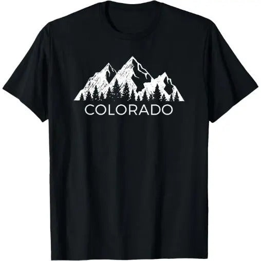Colorado Cool Rocky Mountains Made USA - Adult & Kids T-Shirts, Sweatshirts & Hoodies apparel design preview 1