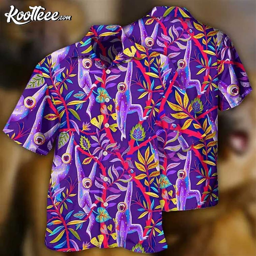 Colorful Monkey Aloha Hawaiian - Adult & Kids T-Shirts, Sweatshirts & Hoodies apparel design preview 1