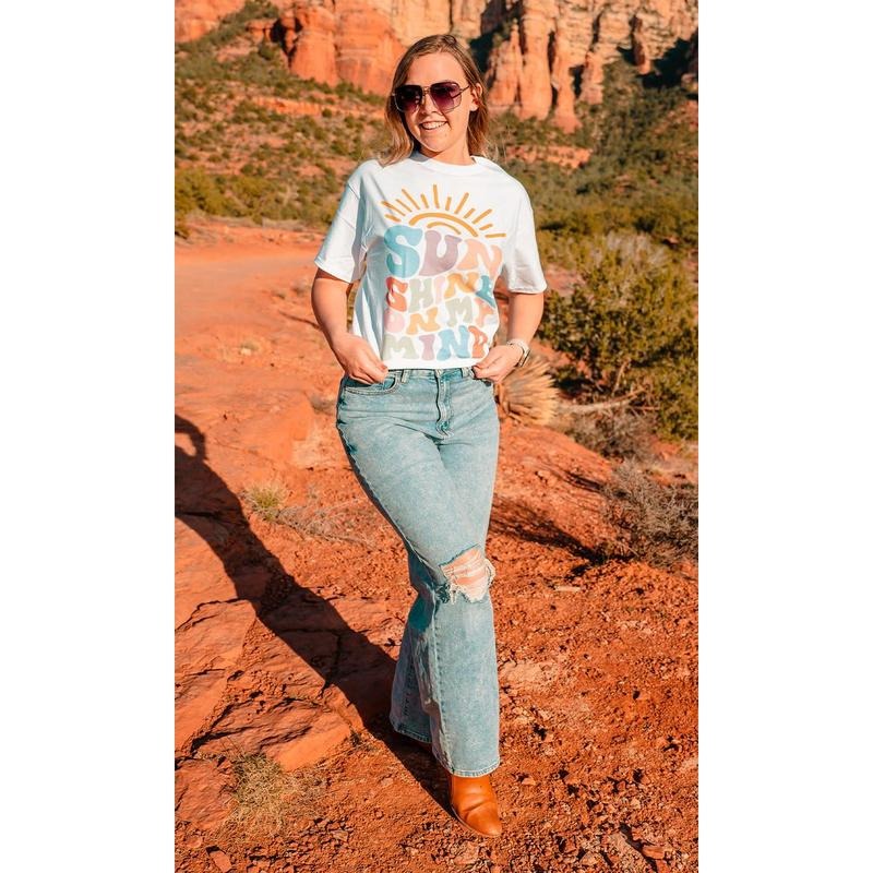 Colorful Sunshine My Mind - Adult & Kids T-Shirts, Sweatshirts & Hoodies apparel design preview 1