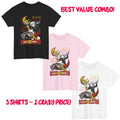 Combo 3 Colors Soul Eater Maka Death Kid Anime ALL - Adult & Kids T-Shirts, Sweatshirts & Hoodies apparel design preview 1