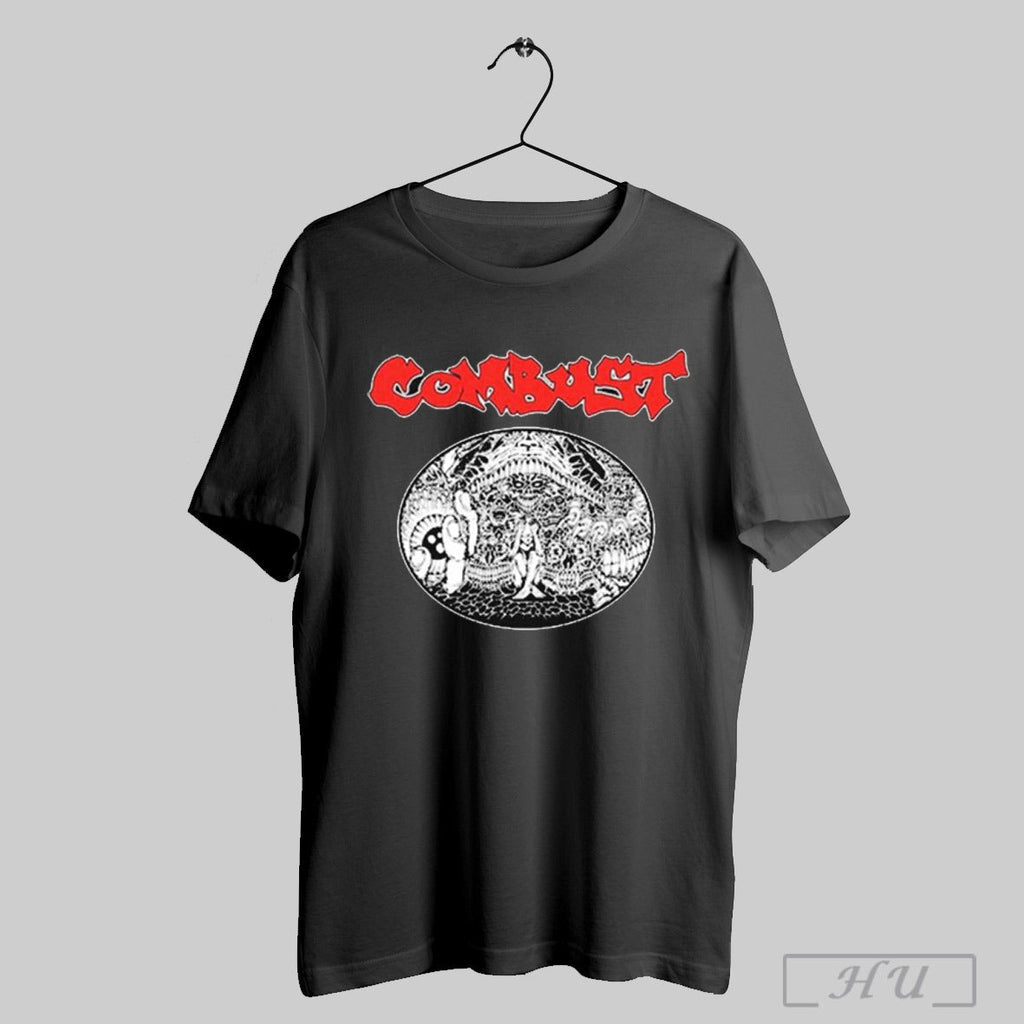 Combust March 29 2025 Brooklyn New York Show - Adult & Kids T-Shirts, Sweatshirts & Hoodies apparel design preview 1