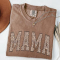 Comfort Color Leopard Mama Mom Retro - Adult & Kids T-Shirts, Sweatshirts & Hoodies apparel design preview 1