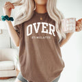 Comfort Color Overstimulated Funny Her Moms Club - Adult & Kids T-Shirts, Sweatshirts & Hoodies apparel design preview 1