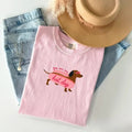 Comfort Color Hot Dog Print Round Neck Casual Short - Adult & Kids T-Shirts, Sweatshirts & Hoodies apparel design preview 1