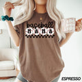 Comfort Colors Baseball Mama Checkered Sports Mom - Adult & Kids T-Shirts, Sweatshirts & Hoodies apparel design preview 1