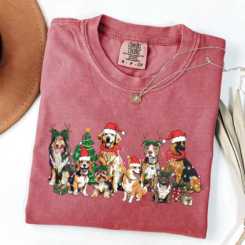 Comfort Colors Dogs Dog Lover Cute Mom - Adult & Kids T-Shirts, Sweatshirts & Hoodies apparel design preview 1