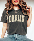 Comfort Colors Darlin' Western Southern Country Girl - Adult & Kids T-Shirts, Sweatshirts & Hoodies apparel design preview 1