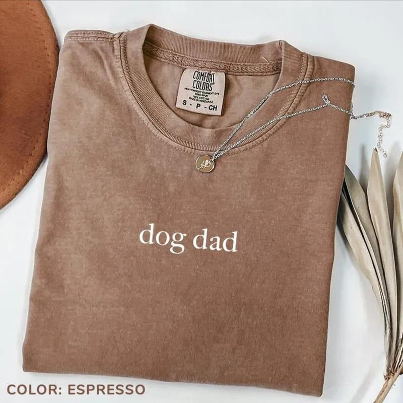Comfort Colors Dog Dad Lover Daddy Pet Animal Dads - Adult & Kids T-Shirts, Sweatshirts & Hoodies apparel design preview 1