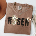 Comfort Colors He Is Risen Retro Easter Christian - Adult & Kids T-Shirts, Sweatshirts & Hoodies apparel design preview 1